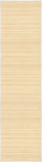vidaXL - Tapijt - 80x300 - cm - bamboe - naturel