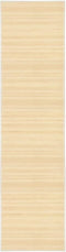 vidaXL - Tapijt - 80x300 - cm - bamboe - naturel