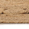 vidaXL - Tapijt - met - ontwerp - rond - 180 - cm - gevlochten - jute