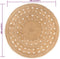 vidaXL - Tapijt - met - ontwerp - rond - 180 - cm - gevlochten - jute
