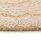 vidaXL - Tapijt - met - print - rond - 240 - cm - gevlochten - jute