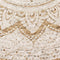 vidaXL - Tapijt - met - print - rond - 90 - cm - gevlochten - jute