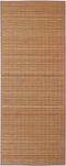 vidaXL - Tapijt - rechthoekig - 120x180 - cm - bamboe - bruin