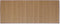 vidaXL - Tapijt - rechthoekig - 150x200 - cm - bamboe - bruin