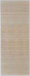 vidaXL - Tapijt - rechthoekig - 80x200 - cm - bamboe - naturel