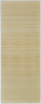 vidaXL - Tapijt - rechthoekig - 80x300 - cm - bamboe - naturel