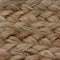 vidaXL - Tapijt - rond - 120 - cm - gevlochten - jute