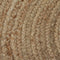 vidaXL - Tapijt - rond - 150 - cm - gevlochten - jute