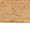 vidaXL - Tapijt - rond - 240 - cm - gevlochten - jute