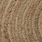vidaXL - Tapijt - rond - 90 - cm - gevlochten - jute
