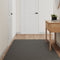 vidaXL - Tapijtloper - 100x180 - cm - antracietkleurig