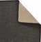 vidaXL - Tapijtloper - 50x150 - cm - sisal-look - antracietkleurig