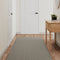 vidaXL - Tapijtloper - 80x150 - cm - sisal-look - zilverkleurig