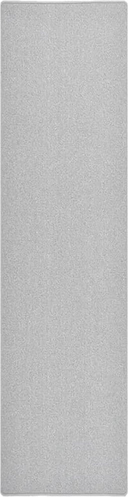 vidaXL - Tapijtloper - 80x300 - cm - lichtgrijs