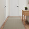 vidaXL - Tapijtloper - 80x300 - cm - sisal-look - zilverkleurig