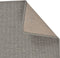 vidaXL - Tapijtloper - 80x400 - cm - sisal-look - zilverkleurig