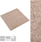 vidaXL - Tapijttegels - 20 - st - 5 - m² - 50x50 - cm - beige