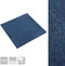 vidaXL - Tapijttegels - 20 - st - 5 - m² - 50x50 - cm - donkerblauw
