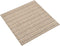 vidaXL - Tapijttegels - 20 - st - 5 - m² - 50x50 - cm - gestreept - beige