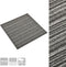 vidaXL - Tapijttegels - 20 - st - 5 - m² - 50x50 - cm - gestreept - antraciet
