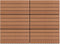 vidaXL - Tegels - 6 - st - 1m² - 60x30 - cm - HKC - bruin