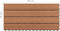 vidaXL - Tegels - 6 - st - 1m² - 60x30 - cm - HKC - bruin