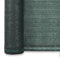 vidaXL - Tennisscherm - 1,6x25 - m - HDPE - groen