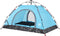 vidaXL - Tent - 2-persoons - snelontgrendeling - blauw