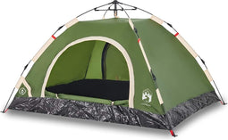 vidaXL - Tent - 2-persoons - snelontgrendeling - groen