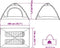 vidaXL - Tent - 2-persoons - snelontgrendeling - groen