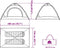 vidaXL - Tent - 2-persoons - snelontgrendeling - verduisterende - stof - wit