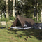vidaXL - Tent - 2-persoons - waterdicht - bruin