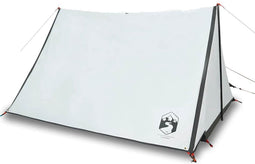 vidaXL - Tent - 2-persoons - waterdicht - verduisterend - stof - wit
