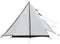 vidaXL - Tent - 2-persoons - waterdicht - verduisterend - stof - wit