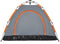 vidaXL - Tent - 3-persoons - snelontgrendeling - grijs - en - oranje