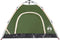 vidaXL - Tent - 3-persoons - snelontgrendeling - groen