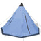 vidaXL - Tent - 4-persoons - blauw