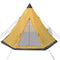 vidaXL - Tent - 4-persoons - geel