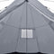 vidaXL - Tent - 4-persoons - grijs