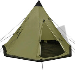 vidaXL - Tent - 4-persoons - groen