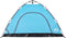 vidaXL - Tent - 4-persoons - snelontgrendeling - blauw