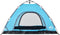 vidaXL - Tent - 4-persoons - snelontgrendeling - blauw