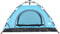 vidaXL - Tent - 4-persoons - snelontgrendeling - blauw