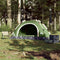 vidaXL - Tent - 4-persoons - snelontgrendeling - groen