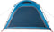 vidaXL - Tent - 4-persoons - waterdicht - snelontgrendeling - blauw