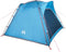 vidaXL - Tent - 4-persoons - waterdicht - snelontgrendeling - blauw