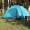 vidaXL - Tent - 5-persoons - snelontgrendeling - blauw