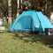 vidaXL - Tent - 5-persoons - snelontgrendeling - blauw