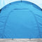 vidaXL Tent 6-persoons blauw en lichtblauw