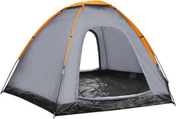 vidaXL Tent 6-persoons grijs